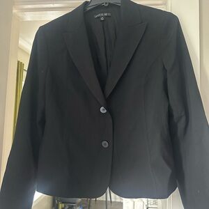 Lafayette 148 New York Black Women's Blazer- 14